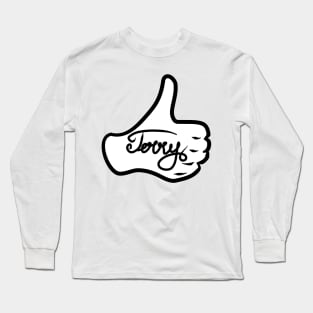 Terry. Men name Long Sleeve T-Shirt